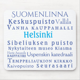 Mousepad Landmarks de Helsínquia