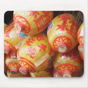 Mousepad Lanteras de Papel Chinês Sortudos