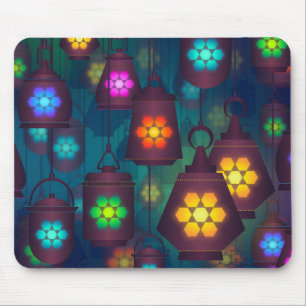 Mousepad Lanternas Árabes design do Oriente Médio