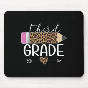 Mousepad Lápis de Leopardo da Terceira Série Byck para Prof