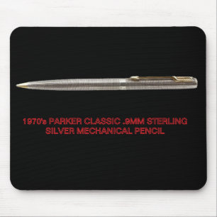 Mousepad Lápis De Silver Silver Clássico De Parker De 1970