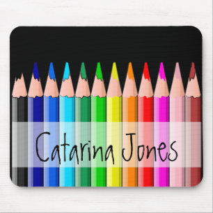 Mousepad Lápis - personalizados