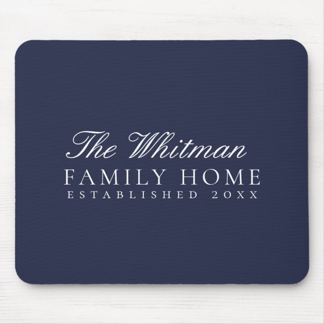 Mousepad Lar da Família da Marinha (Frente)