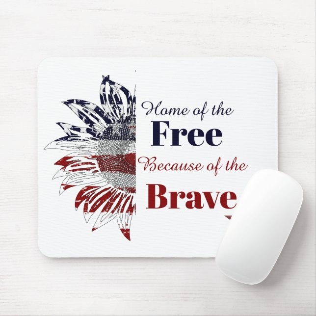 Mousepad Lar dos livres por causa dos bravos,   (Com mouse)