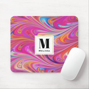 Mousepad Laranja Cor-de-rosa Rodovalho Design