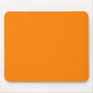 Mousepad Laranja Cor Sólida Minimalista