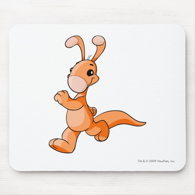Mousepad Laranja de Blumaroo (Frente)