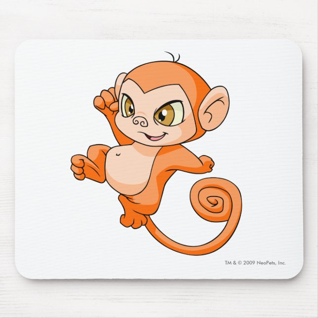 Mousepad Laranja de Mynci (Frente)