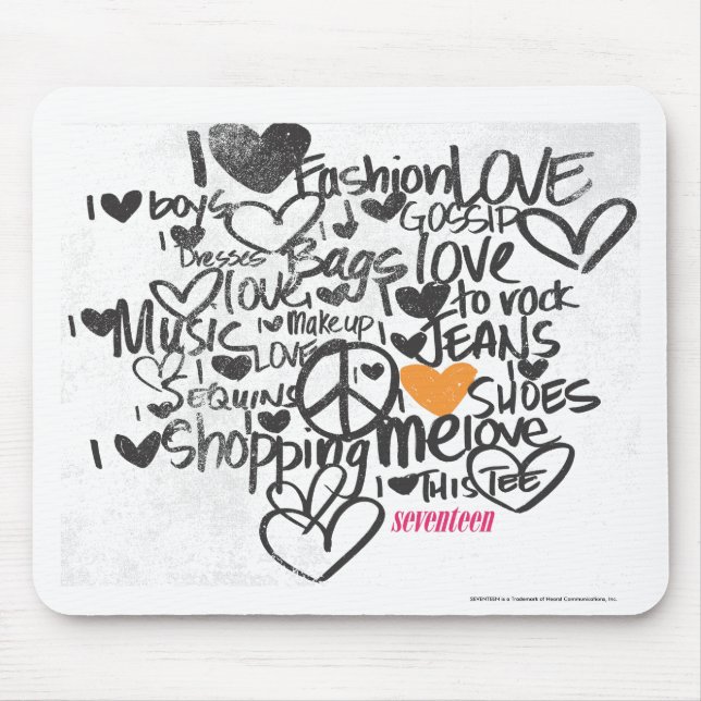Mousepad Laranja dos grafites (Frente)
