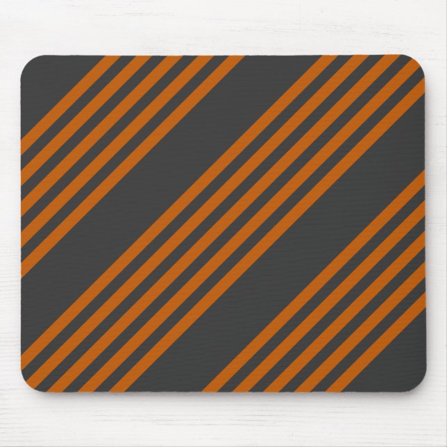 Mousepad Laranja queimada e carvão cinco padrões de distrib (Frente)