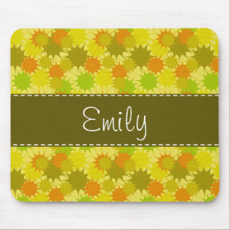 Mousepad Laranja retrorreflector e verde