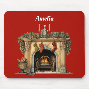 Mousepad Lareira Vitoriana Cozy