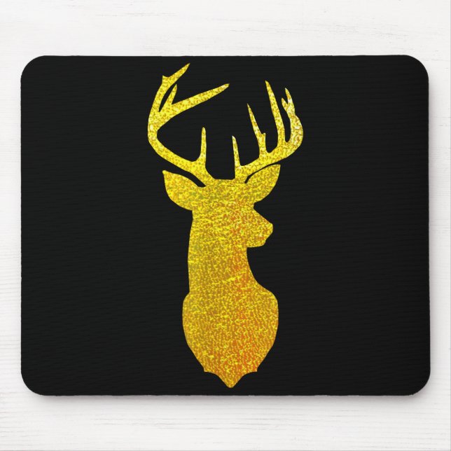 Mousepad Large Reindeer Antlers - Merry Christmas  (Frente)