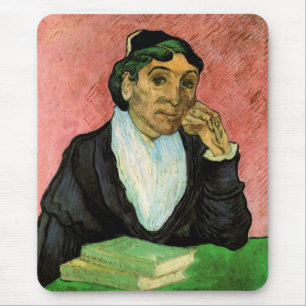 Mousepad L'Arlesienne (Madame Ginoux) por Vincent van Gogh