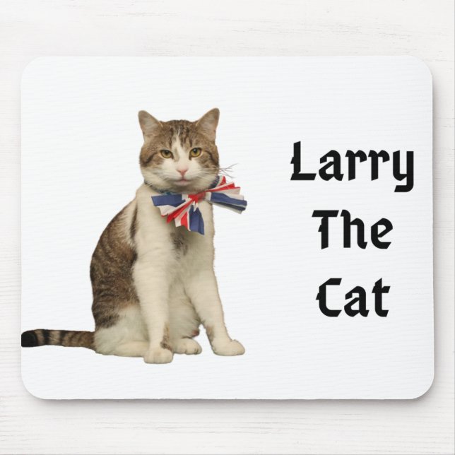 Mousepad Larry The Cat (UK) (Frente)