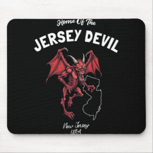 Mousepad Larva Do Diabo De Jersey Nova Jersey EUA Críptido