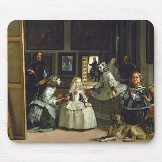 Mousepad Las Meninas ou família de Philip IV, c.1656 (Frente)