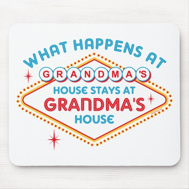 Mousepad Las Vegas permanece na avó (Frente)