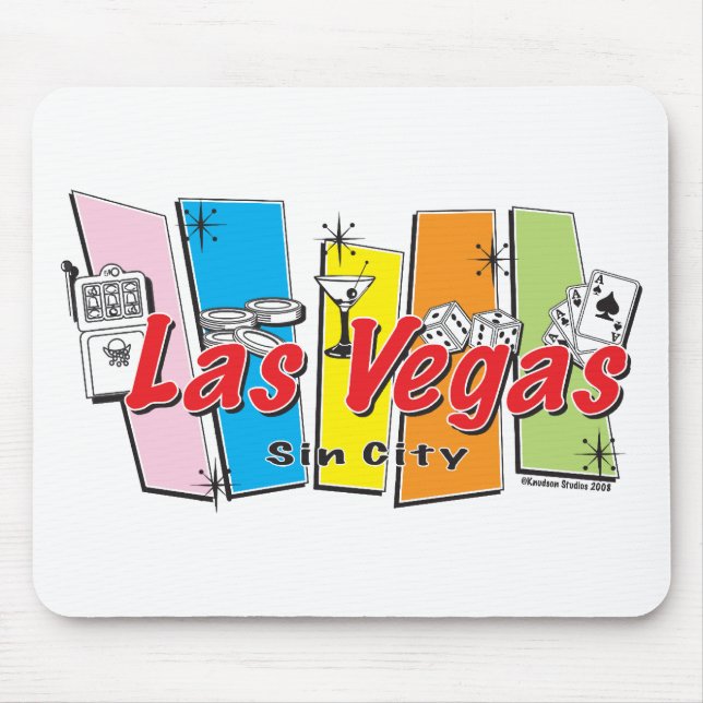 Mousepad Las Vegas-Sin-City (Frente)