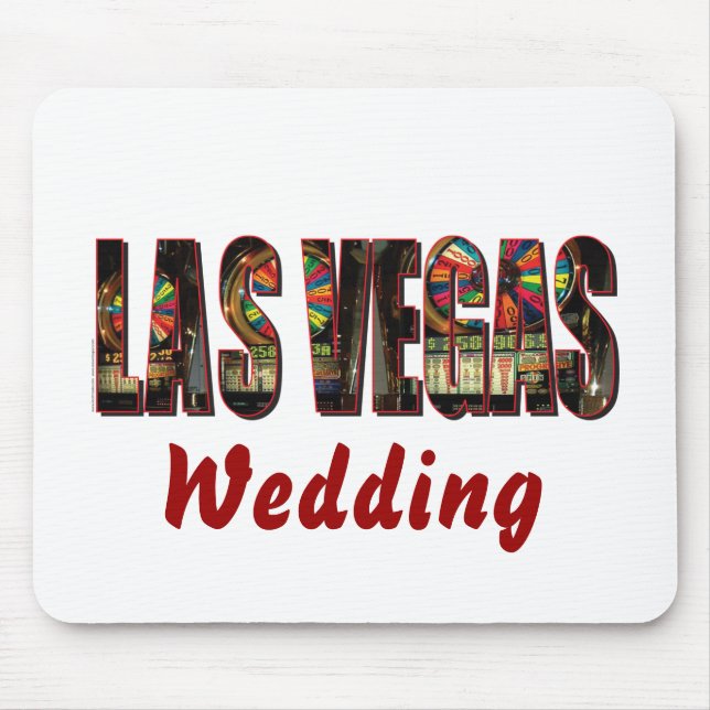 Mousepad Las Vegas Wedding (Frente)