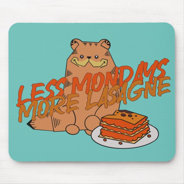 Mousepad Lasers de gatos persas (Frente)