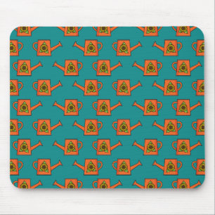 Mousepad Lata de Água Laranja com Girassol