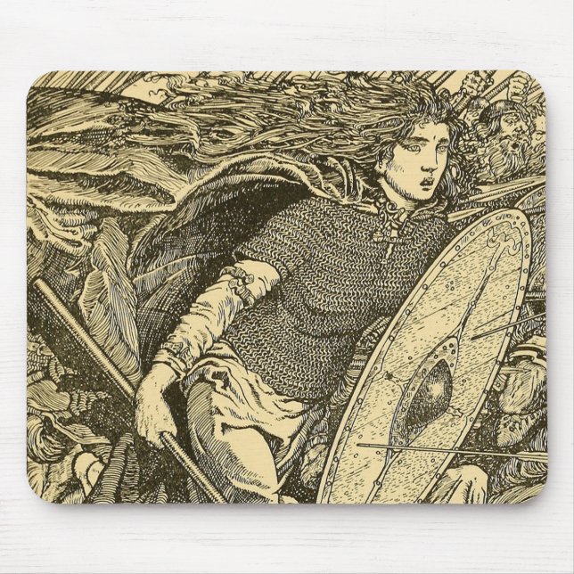 Mousepad "Lathgertha" por Morris Meredith Williams (Frente)