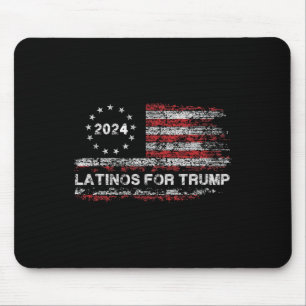 Mousepad Latinos Para Trump 2024 - Presidente Eleitoral Tru