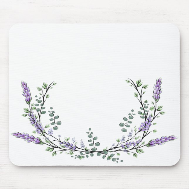Mousepad Lavanda e Eucalyptus (Frente)
