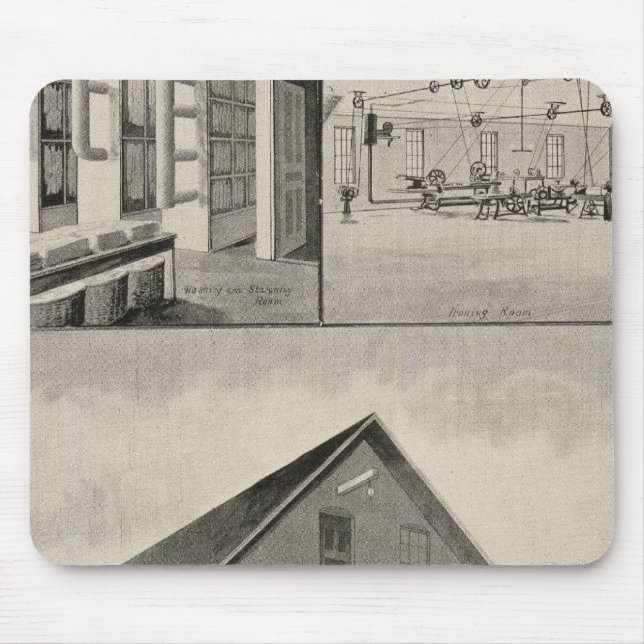 Mousepad Lavanderia de Toof, Concord, NH (Frente)