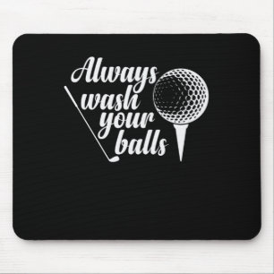 Mousepad Lave Sempre O Seu Bolas De Golfe Trendsport Abschl