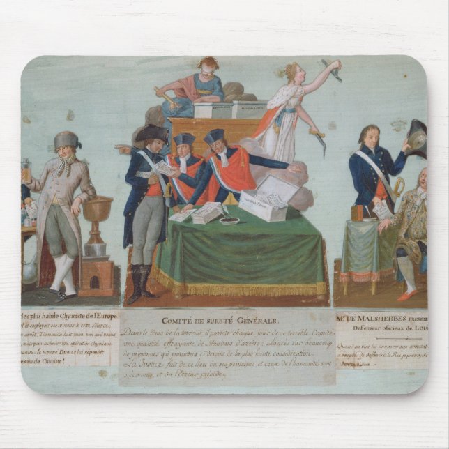Mousepad Lavoisier, Comite de Surete Generale (Frente)