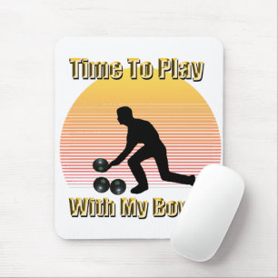 Mousepad Lawn Bowls: Hora De Brincar Com Meus Bolinhos,