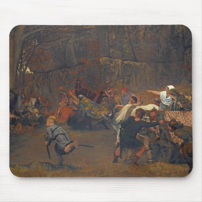Mousepad Lawrence Alma-Tadema - Gunthram Bose E Sua (Frente)