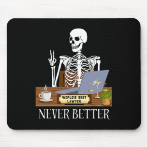 Mousepad Lawyer Halloween