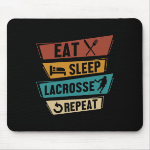 Mousepad Lax Sport Funny Lacrosse Player Coma Lacrosse