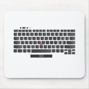 Mousepad Layout do teclado do Lenovo Thinkpad T-Shirt (Edit