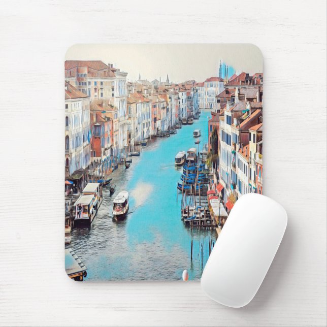 Mousepad ldp VENICE - Vista do Grande Canal de Rialto (Com mouse)