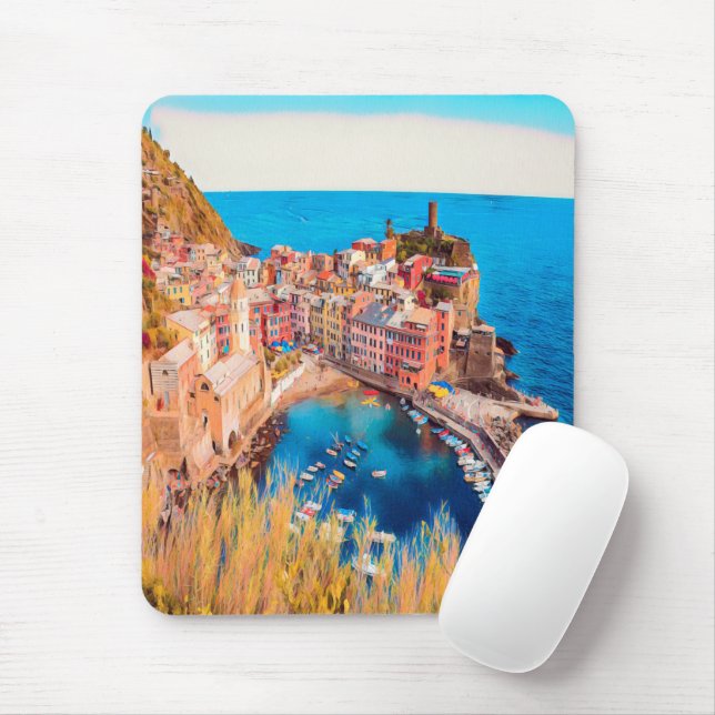Mousepad ldp VERNAZZA - Cinque Terre - (Com mouse)
