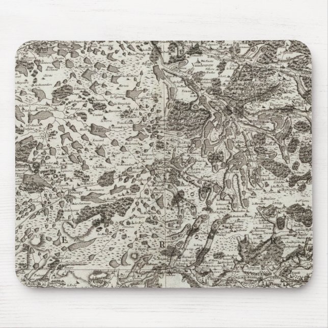 Mousepad Le Blanc, Chateauroux, Montmorillon (Frente)