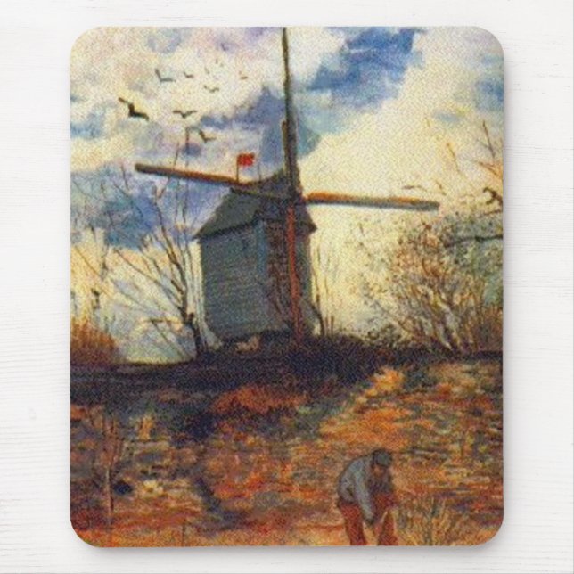 Mousepad Le Moulin de la Galette Van Gogh (Frente)