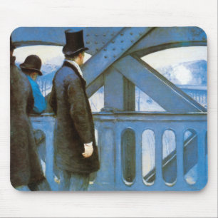 Mousepad Le Pont de l'Europe de Gustave Caillebotte