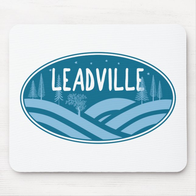 Mousepad Leadville Colorado Outdoor (Frente)