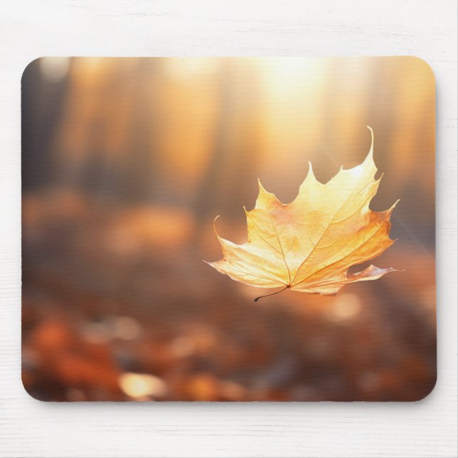 Mousepad Leaf Air Nature Serene Tranquil Pacífico (Frente)