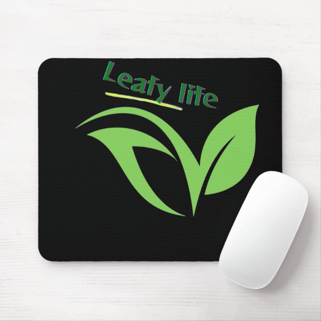 Mousepad Leafy life (Com mouse)