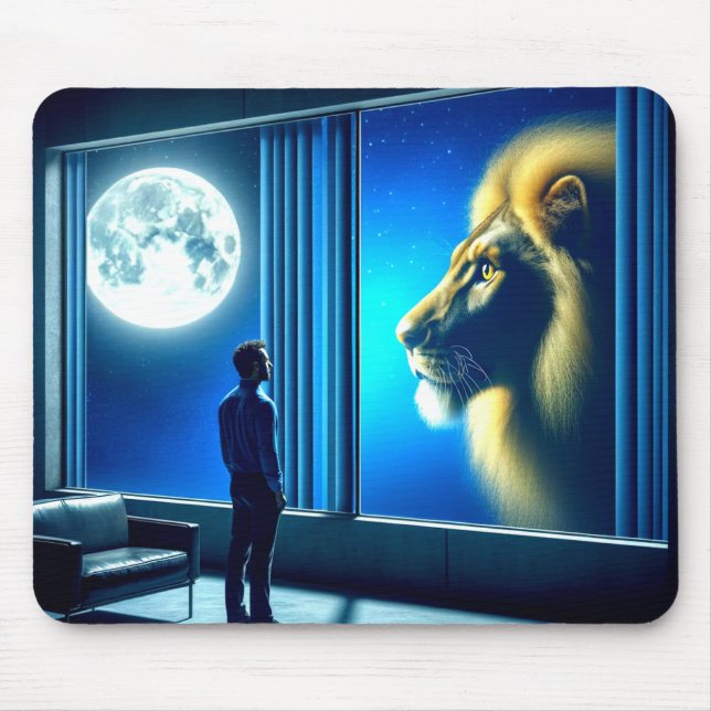 Mousepad Leão (Frente)