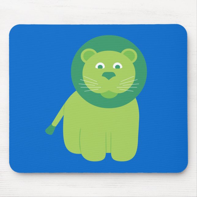 Mousepad Leão Adorável (Frente)
