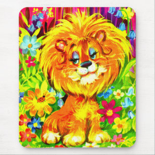 Mousepad leão arenoso