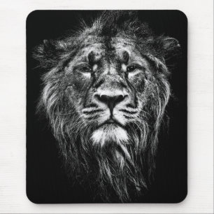 Mousepad leão asiático masculino