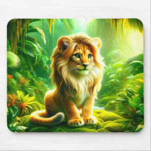 Mousepad Leão de Cute